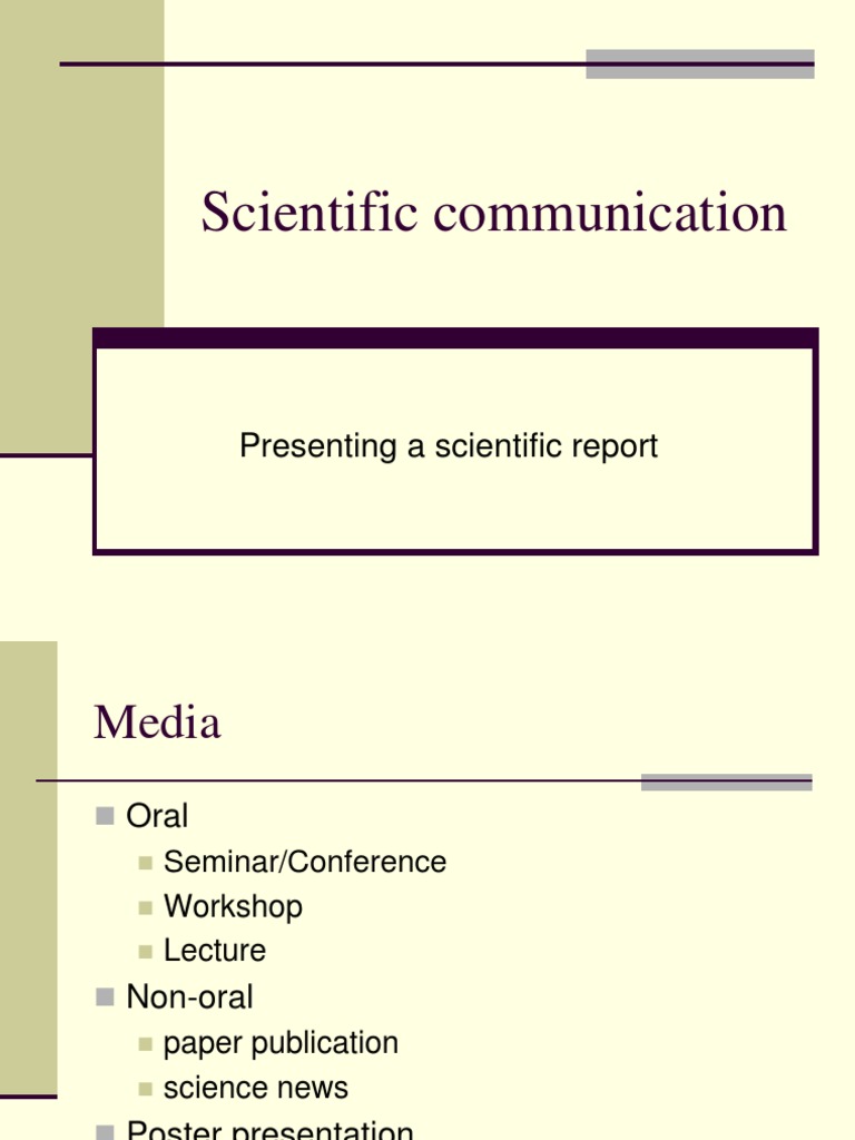 Effective Scientific Communication Techniques | PDF | Anxiety | Photograph