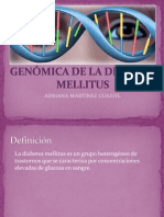 Factores de riesgo y genes asociados a Diabetes Mellitus