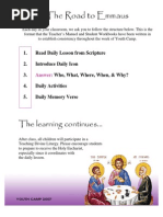 Orthodox Christian Emmaus Curriculum