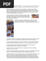 As artes e o artesanato indígena