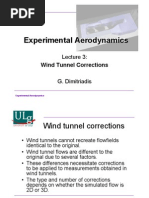 Wind Tunnel Correction