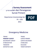 Primary Survey Assessment 