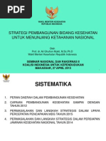 Download STRATEGI PEMBANGUNAN BIDANG KESEHATAN MENUNJANG KETAHANAN NASIONAL by Eef Bengkulu SN138996340 doc pdf
