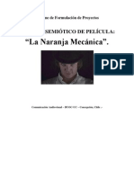 Analisis Semiotico de La Naranja Mecanica