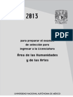 Guía 2013 UNAM Licenciatura