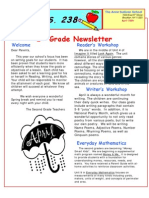 2nd Grade Newsletter April 09