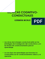 Tecnicas Cognitivo Conductuales