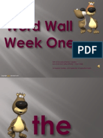 Word Wall Week 1 Aud Rev