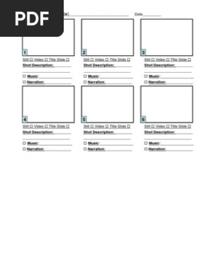 Storyboard Template