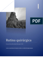 Rutina Quirurgica2012