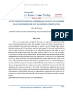 Study on Physicochemical and Microbial Quality of Available Raw, Pasteurized and Uht Milk During Preservation_ijsit_2.2.5