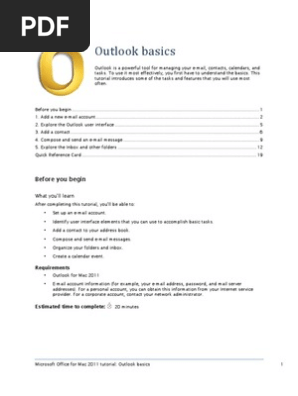 Microsoft office for mac 2011 tutorial word basics download