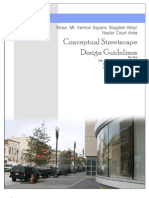 44557076 Conceptual Streetscape Design Guidelines for Shaw