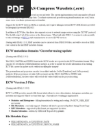 ECW - ERDAS Compress Wavelets