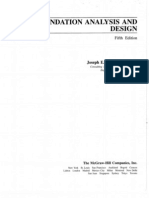 Foundation Analysis and Design 5th Edition Joseph E. Bowles