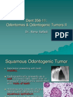 Odontomes & Odontogenic Tumors II (Slide 18+19)