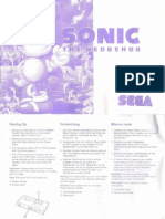 Booklet Ita Sonic 1 Ms