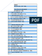 Lista Operatori Economici - Gestionare - Ambalaje, PDF