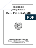 Admission Notice For Ph.D. Programme 2013-14 PDF