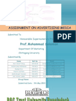 Assignment On Advertising Media