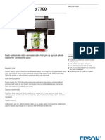 Epson Pro 7700 Plotter Dijital Baski Makinasi  - GenisFormat.com