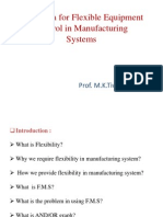 A Schema For Flexible Equipment Control in Manufacturing Systems