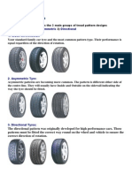 Tyre Tread Patterns