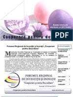 Buletin informativ al lunii aprilie