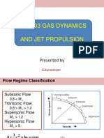 Me 1303 Gas Dynamics and Jet Propulsion: Presented by