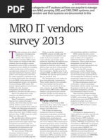 Aicraft Commerce MRO IT Survey