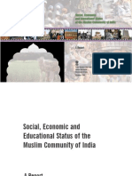 The Sachar Committee Report- Social, Economic and Educational Status of the Muslim Community of India