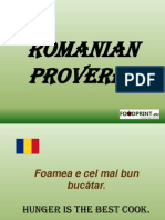 Romanian Proverbs PDF