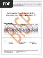 Informatica Power Center 9.0.1: Informatica Load Balancing Lab Guide 35