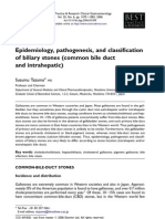 Epidemiology, Pa Tho Genesis, and Classification of Biliary Stones