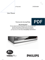 User Manual: HDD & DVD Player/ Recorder DVDR3440H