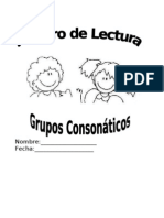 Libro de lectura de grupos consonantico 1 año