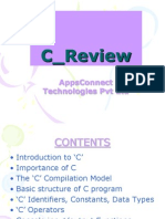 C - Review: Appsconnect Technologies PVT LTD