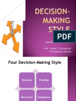 Decision- Making Style