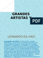 Grandes Artistas y Sus Principales Obras