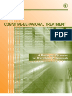 Cognitive-Behavioral Treatment