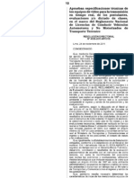 Specfificaciones Tecnicas PDF