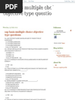 Sap Basis Multiple Choice Objective Type Questions