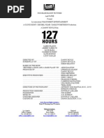 Download 127 Hours Production by parob19 SN139112732 doc pdf