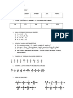 Prueba de Matemática