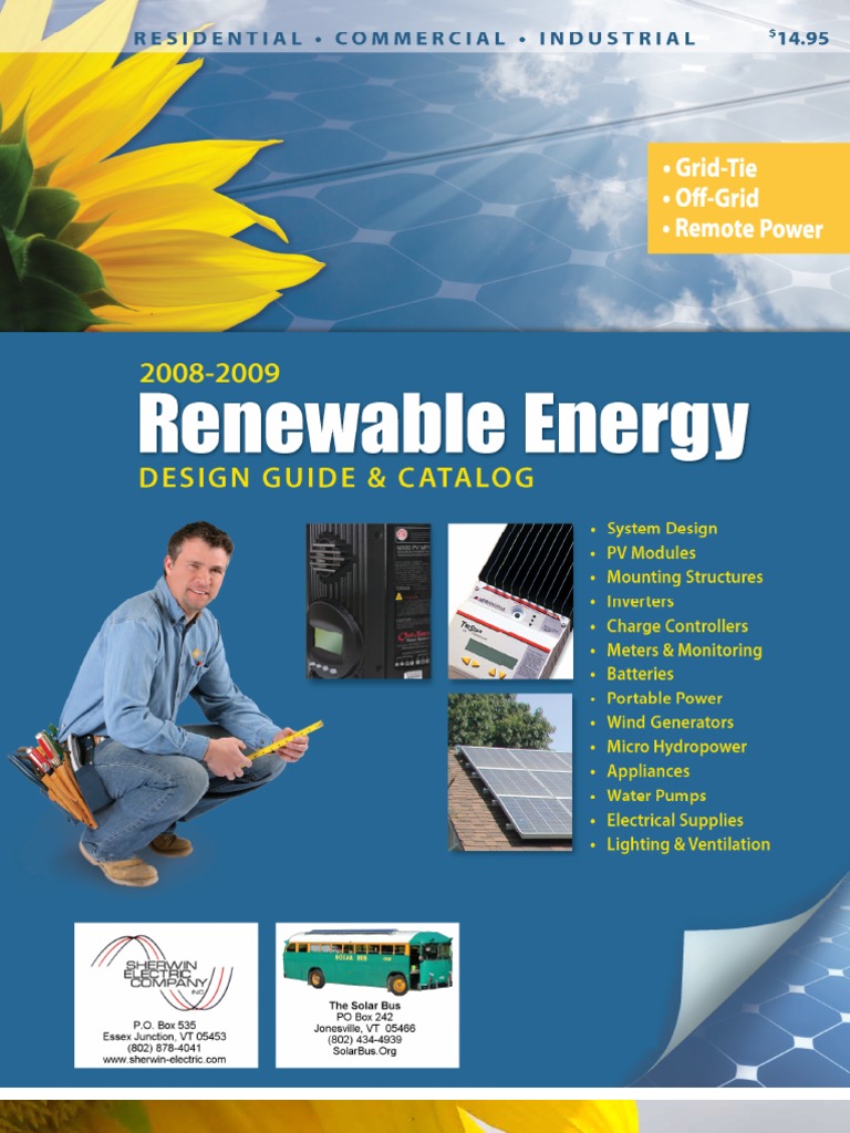 Solar Catalog Sherwin Solarbus, PDF, Photovoltaic System