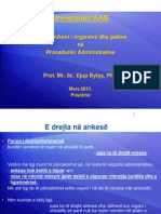 Komunikimi I Organeve Dhe Palëve Në Procedurën Administrative...