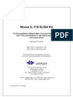 MEC1001 Cytokine ELISA Kit Mouse IL-17A (96 Tests × 2/6)