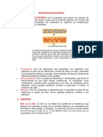 Resistencia Eléctrica