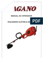 Manual de Operador de Roçadeira Eletrica