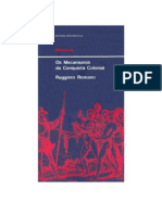 História - Ruggiero Romano - Os Mecanismos da Conquista Colonial